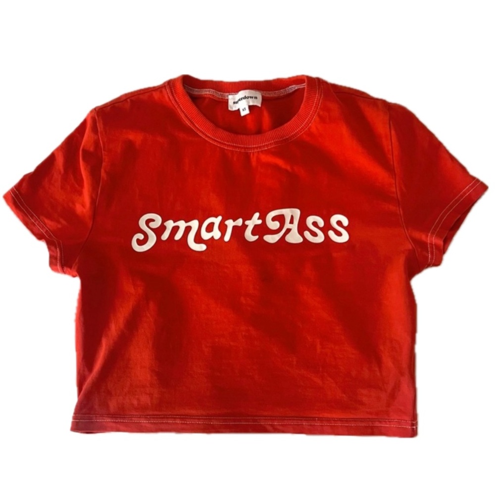 Superdown Alyssa crop tee size XS